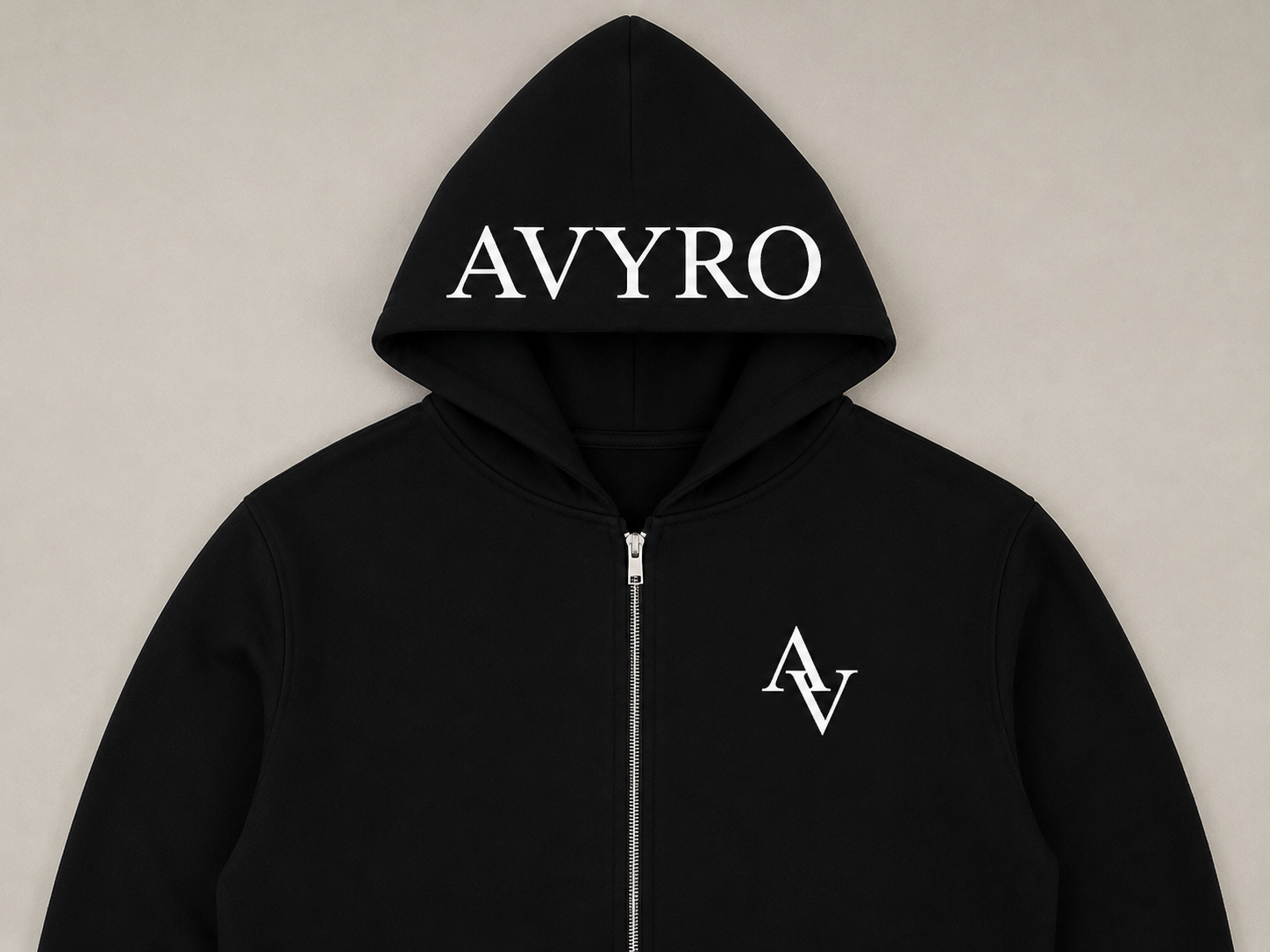 Zip hoodie