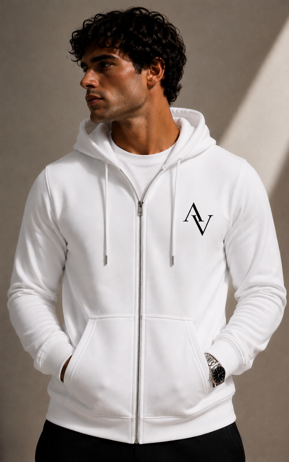 Zip hoodie